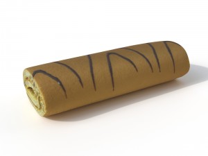 roll cake 3D Модель