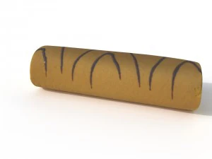 roll cake 3D Model