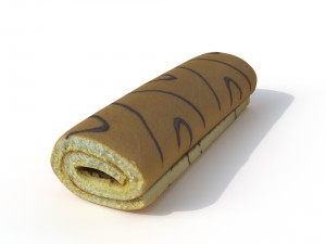 roll cake 3D Модель