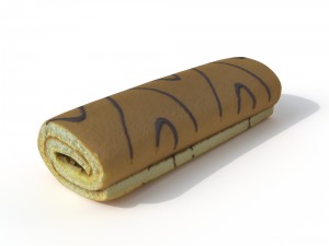 roll cake 3D Модель