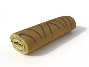 roll cake 3D Модель