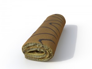 roll cake 3D Модель