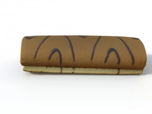 roll cake 3D Model