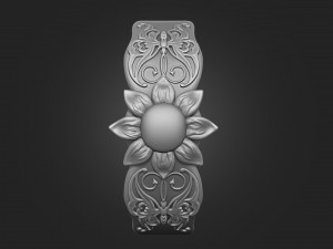 ring butterfly Model Cetak 3D