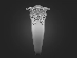 ring butterfly 3D Print Model