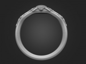 ring butterfly Model Cetak 3D