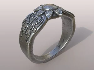 ring butterfly 3D Print Model