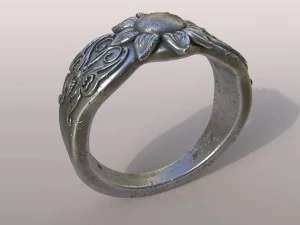 ring butterfly 3D Print Model