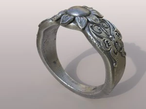 ring butterfly 3D Print Model