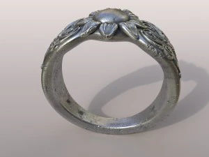 ring butterfly 3D Print Model