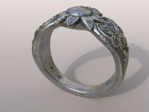 ring butterfly 3D Print Model