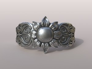ring butterfly Model Cetak 3D