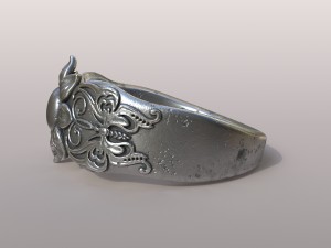ring butterfly Model Cetak 3D