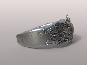 ring butterfly Model Cetak 3D