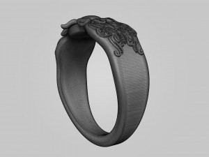ring butterfly Model Cetak 3D