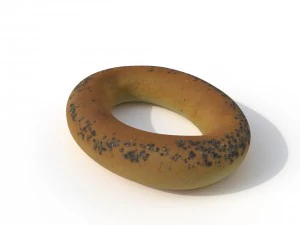 bagel 3D Model