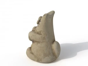 statuette cat 3D Model