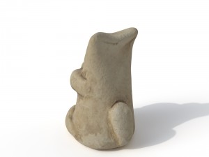statuette cat 3D Model