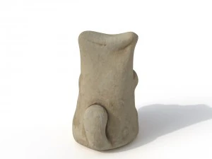 statuette cat 3D Model