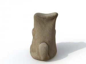 statuette cat 3D Model