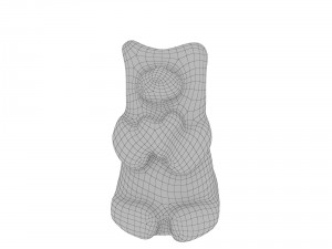 statuette cat 3D Model