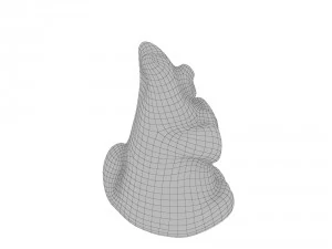 statuette cat 3D Model