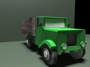 truck 3d model 3D Модель