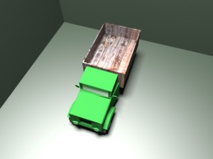truck 3d model Model 3D