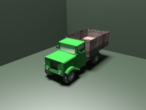 truck 3d model Model 3D