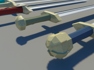 medieval sword pack Modèle 3D