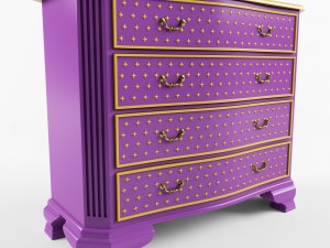 commode deco home 3d model Modelo 3D