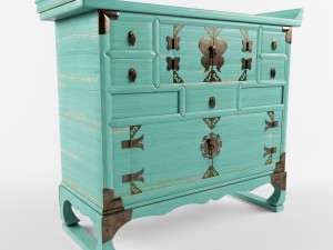 commode kitai 3d model Modelo 3D