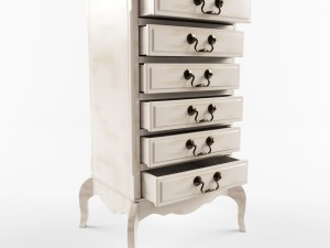 commode leontine 3d model 3D Model
