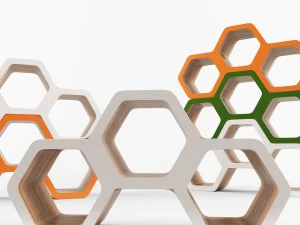 shelf bergs vr - ar - low-poly 3d model 3D Model