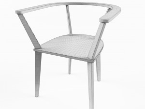 chair enkopings vr - ar - low-poly 3d model 3D Model
