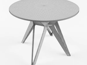 table hagfors vr - ar - low-poly 3d model 3D Model