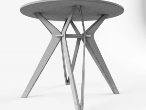 table hagfors vr - ar - low-poly 3d model 3D Model
