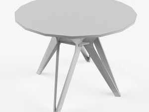 table hagfors vr - ar - low-poly 3d model 3D Model