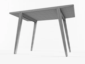 table monsteras vr - ar - low-poly 3d model 3D Model
