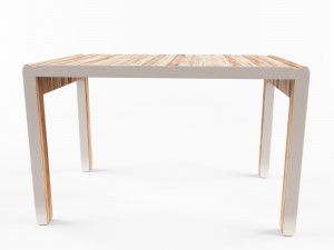 table monsteras runda vr - ar - low-poly 3d model 3D Model