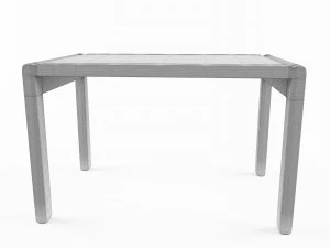 table monsteras runda vr - ar - low-poly 3d model 3D Model