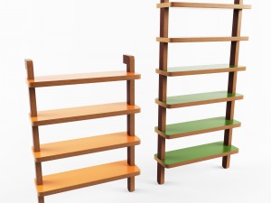 shelf sorsele vr - ar - low-poly 3d model 3D Model
