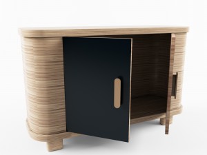 commode torsas vr - ar - low-poly 3d model 3D Model