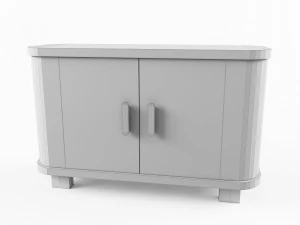 commode torsas vr - ar - low-poly 3d model 3D Model