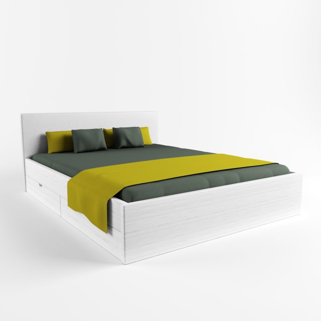 bed city 3d model Model 3D .c4d .max .obj .3ds .fbx .stl .blend 
