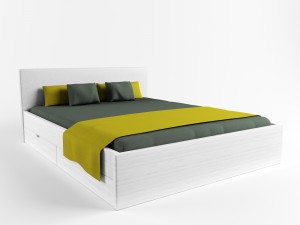 bed city 3d model 3D 모델