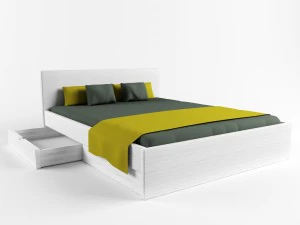 bed city 3d model 3D Model