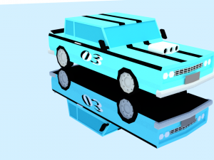 10 racing cars Modello 3D