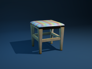home chair 3D-Modell