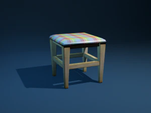 domowe krzesło Model 3D